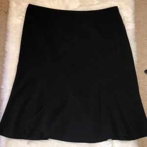 Black Knee-Length Skirt 14. Small Flare